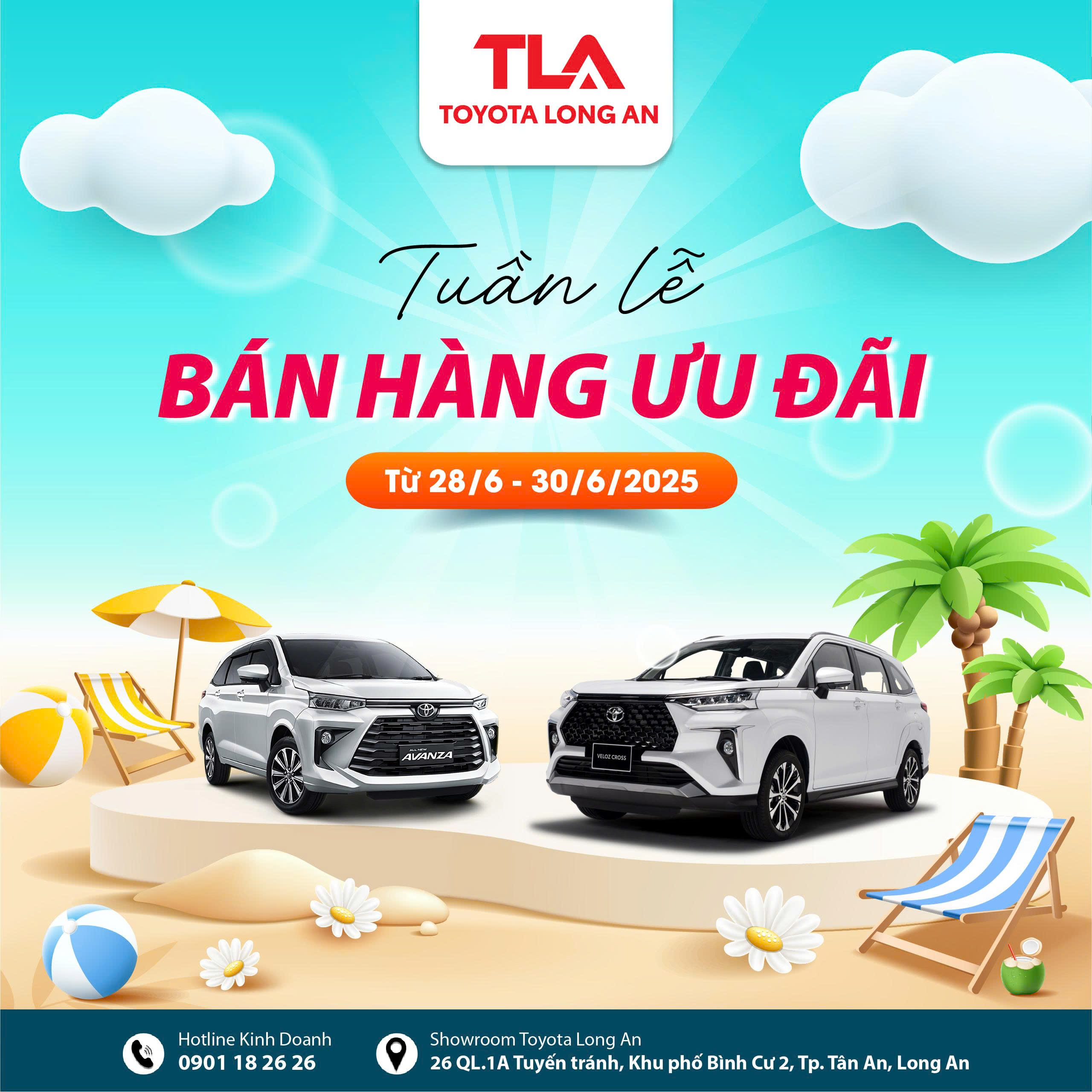 Tuần lễ bán hàng B-MPV tại Toyota Long An