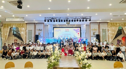 Toyota Long An tổ chức Tiệc Tất niên 2023